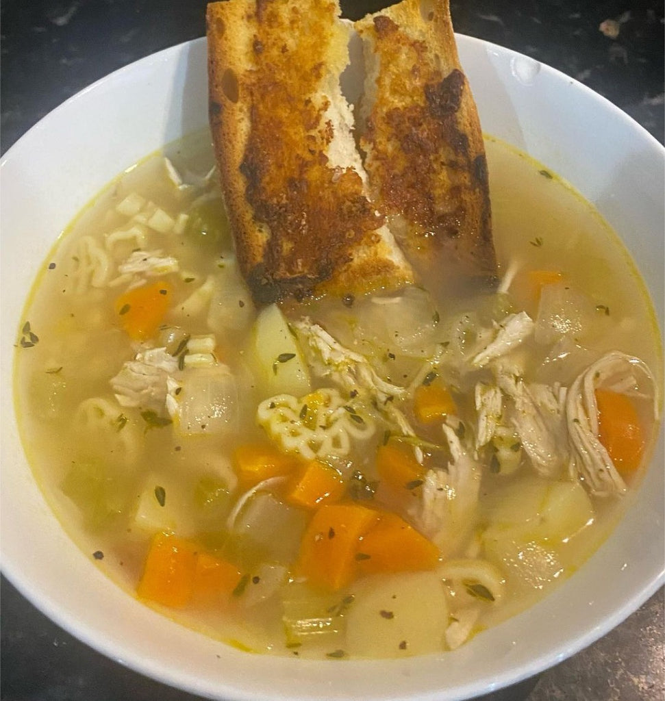 Cold Fighting Chicken Noodle Soup