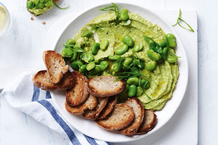 Avocado and Broad Bean Dip