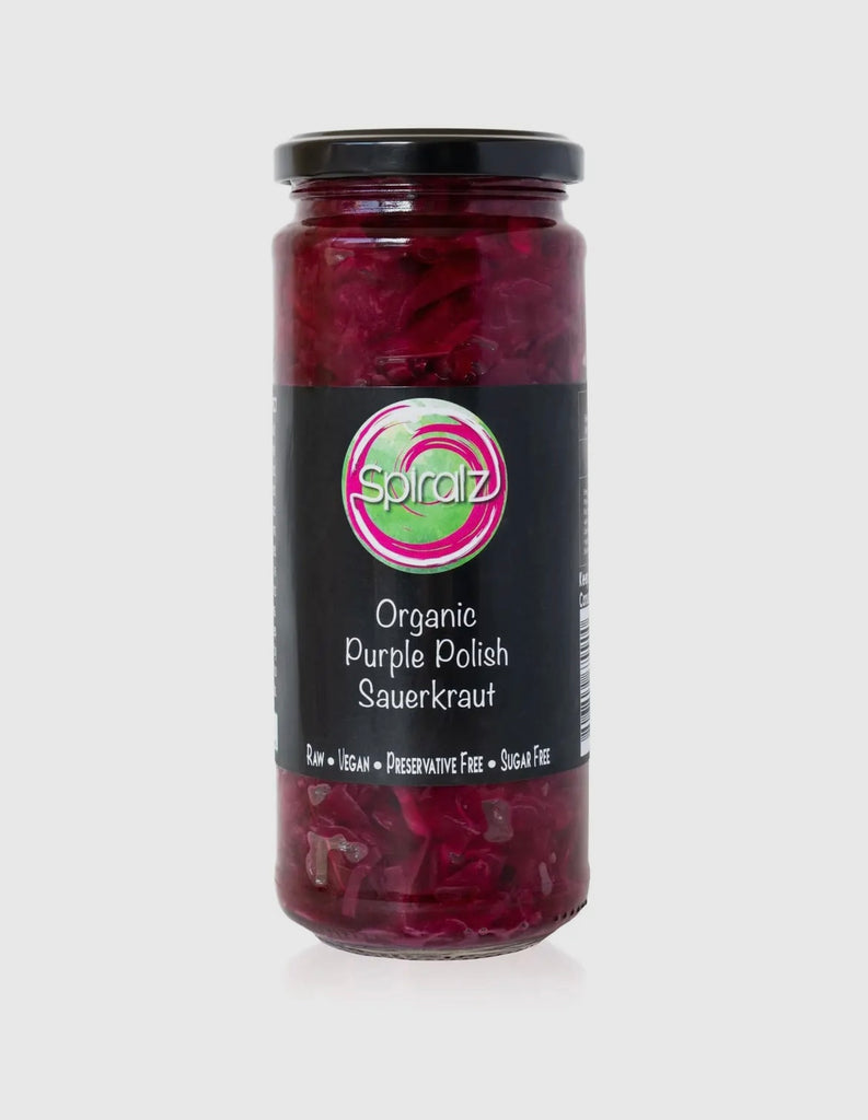 Spiralz Organic Purple Polish Sauerkraut 430g