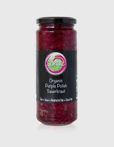 Spiralz Organic Purple Polish Sauerkraut 430g