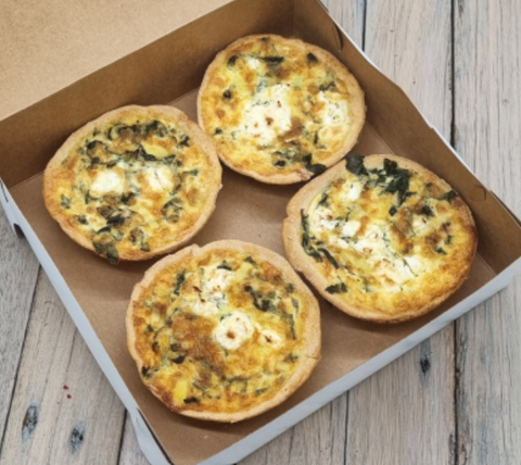 🥧Quiche Spinach & Feta Large (Box of 4)