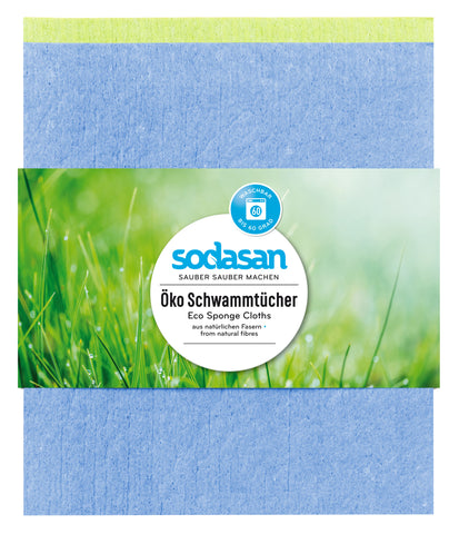 Sodasan - Eco Sponge Cloths  - 2 Pack