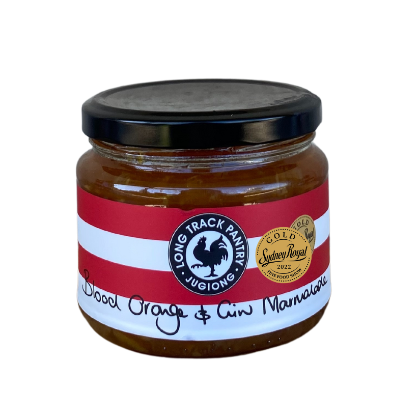 Long Track Pantry, Blood Orange & Gin Marmalade - 300ml