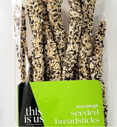 Seeded Sourdough  Breadsticks - This is Us