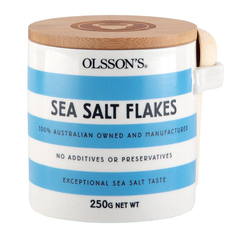 Olsson's - Sea Salt Flakes 250g (Stoneware Jar)