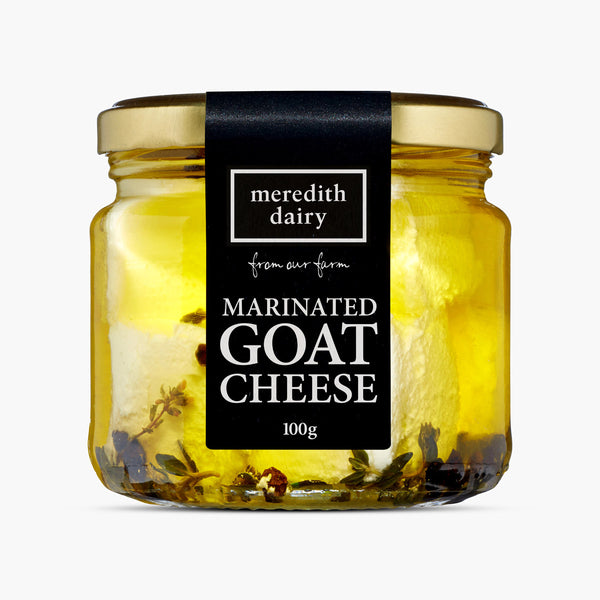️ Cheese Meredith Dairy, Marinated Goats Cheese 100g Hillview Farms