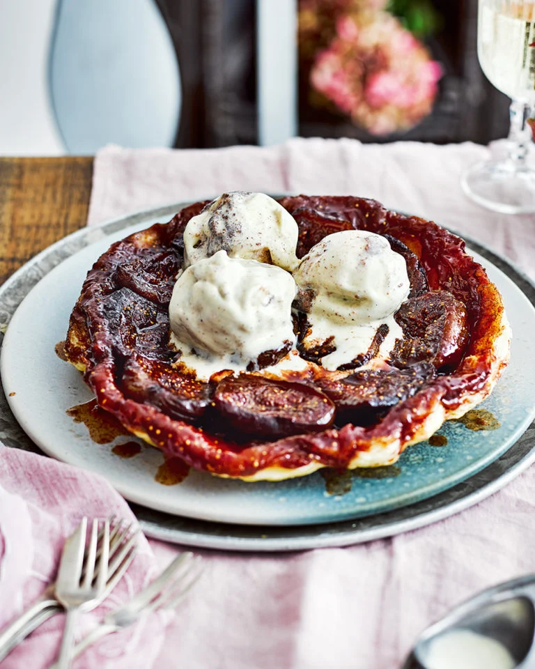 Delicious Fig Tarte Tatin