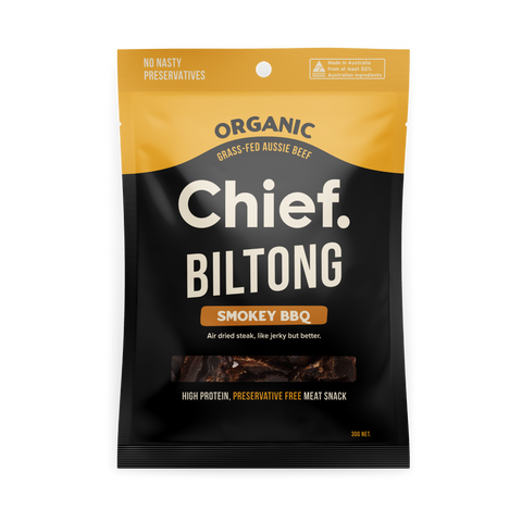 Organic Biltong - Smokey BBQ