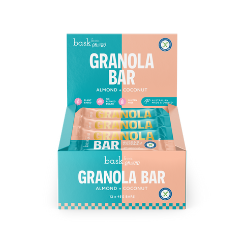 Almond & Coconut Granola Bars 45g