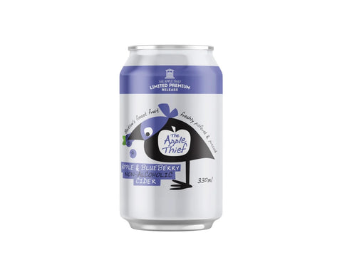 The Apple Thief, Apple & Blueberry Non Alcoholic Cider