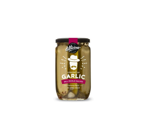 Dillicious - Garlic Pickle Halves - 675g