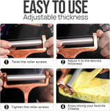Wire Cheese Slicer With Adjustable Thickness