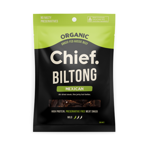 Organic Biltong - Mexican (Chipotle & Lime)