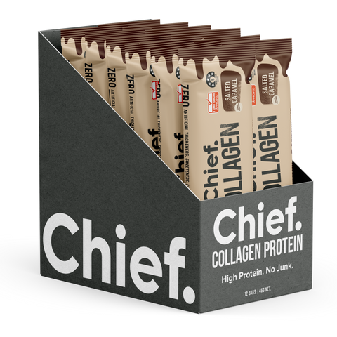 Collagen Protein Bars - Choc Salted Caramel