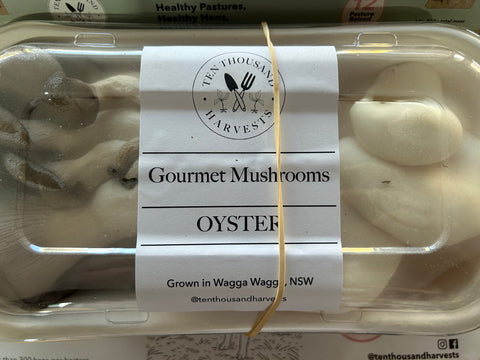 Ten Thousand Harvest Oyster Mushrooms 200g