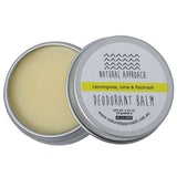 Bicarb FREE - Lemongrass, Lime & Patchouli Natural Deodorant