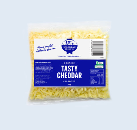 ❄ Barambah Organics Shredded Cheddar - 250g