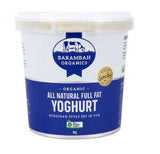❄ Barambah Organics Natural Yoghurt - 1Kg