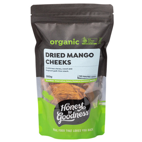 Organic Dried Mango Cheeks 300g