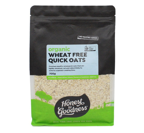 Organic Wheat Free Quick Oats 700g