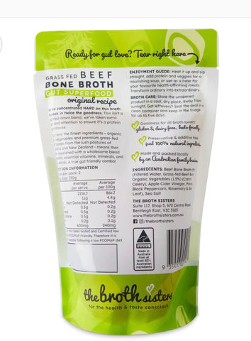 The Broth Sisters Grass Fed Bone Broth