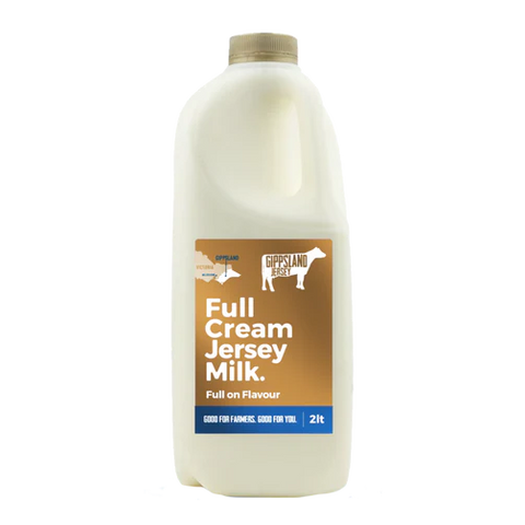 ❄ Milk  - Gippsland Jersey - Full Cream 2L