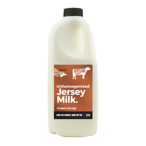 ❄ Milk  - Gippsland Jersey - Unhomogenised 2L