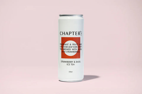 Chapter Tea Strawberry & Basil 330ml