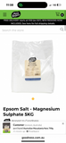 Honest to Goodness Epsom Salt - Magnesium Sulphate 5kg