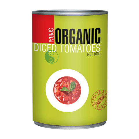 Spiral Foods Organic Diced Tomatoes