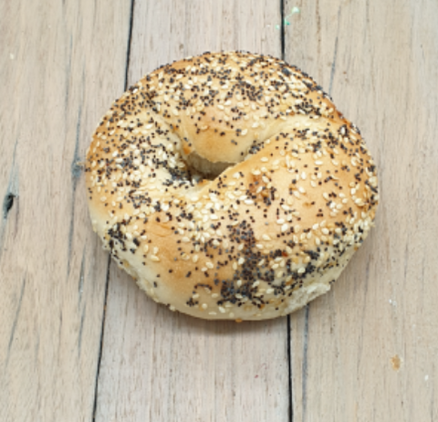 🌾 Mixed Seed Bagels (3 Pack)