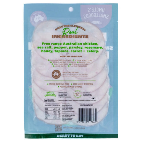 Natural Wood Smoked Chicken - 150g Sliced