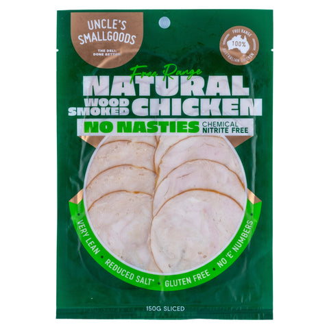 Natural Wood Smoked Chicken - 150g Sliced