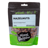 Organic Roasted Hazelnuts 200g