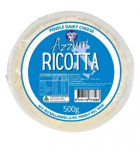 Pendle Dairy Ricotta Basket 500g