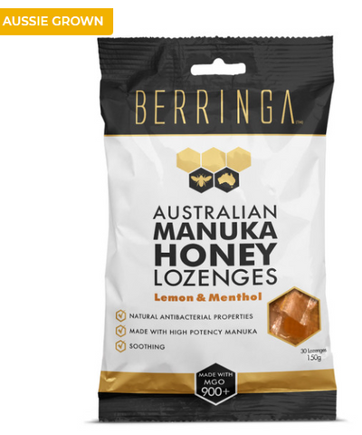 Berringa Australian Manuka Honey Lozenges 30 Pack