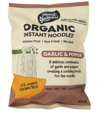 Organic Garlic & Pepper Instant Noodles 85g