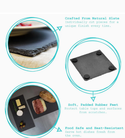 Rectangle Slate Serving Platter