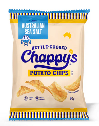 Chappy's Chips Australian Sea Salt 80g