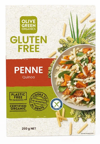 Olive Green Organics - Quinoa Pasta Penne 250g