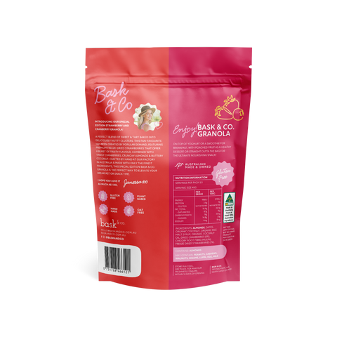 Strawberry & Cranberry "Special Edition" Gluten Free Granola