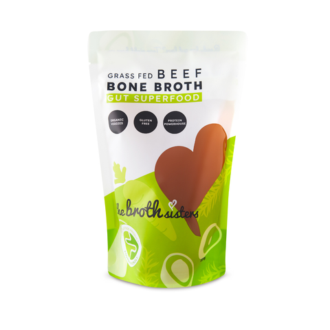 Grass Fed Beef Bone Broth 500g FODMAP Certified