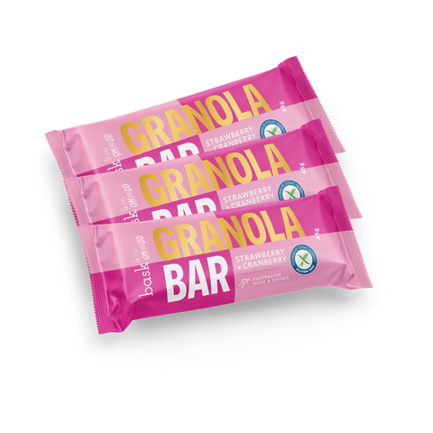 Strawberry & Cranberry Granola Bars 45g