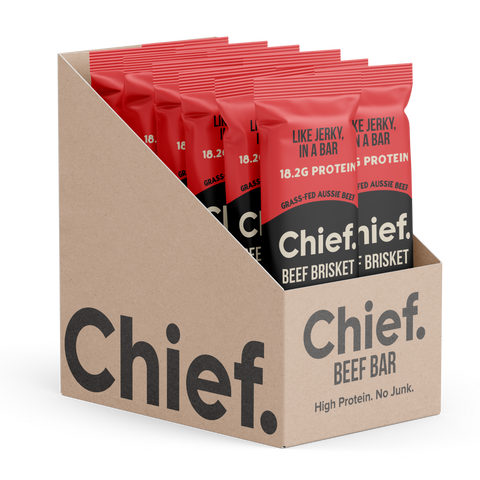 Organic Beef Bars - Cayenne Chilli