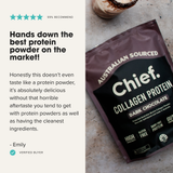 Grass-fed Collagen Protein Powder - Dark Chocolate