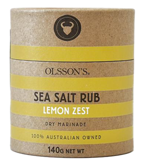 Olsson's - Lemon Zest Salt Rub - 140g