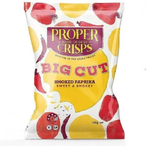 Proper Crisps - Big Cut Smoked Paprika 140g