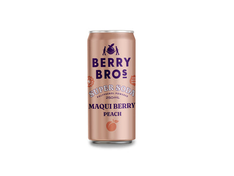 Berry Brothers Maqui Peach Super Soda 250ml