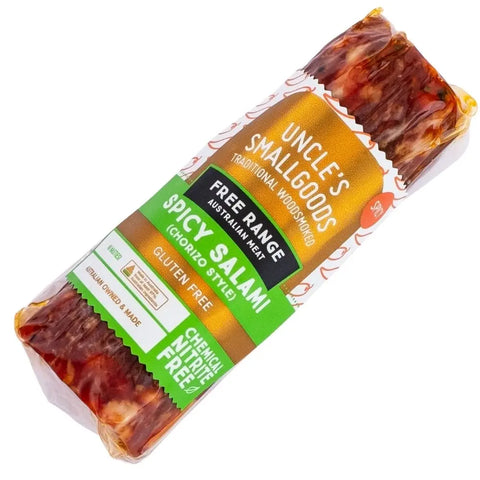 Natural Nitrate Free Spicy Chorizo Salami 200g