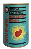 Spiral Organic Kidney Beans